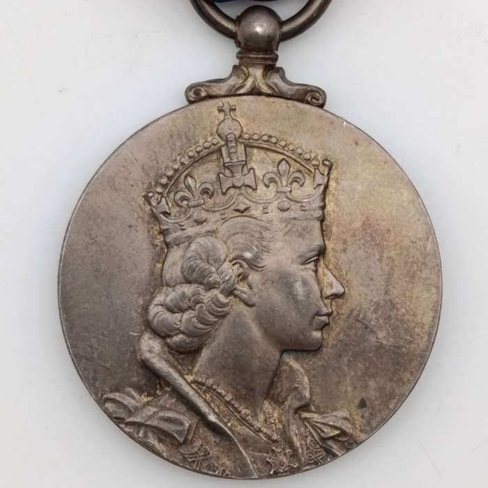 WW1 Military service Merit medal issued to 425 staff sergeant Andrew Campbell Weddell including 1953