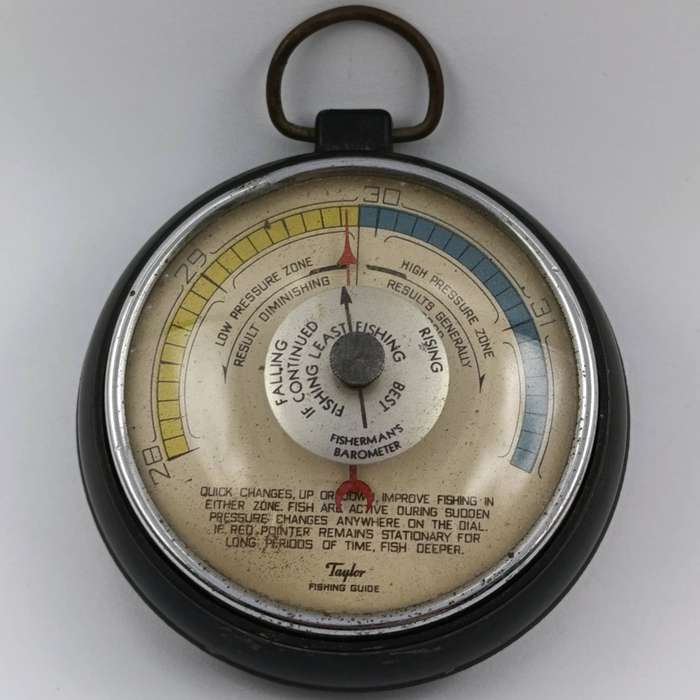 Vintage Taylor Fisherman's Barometer