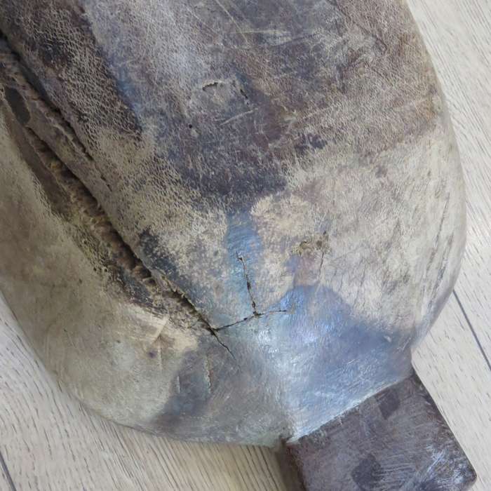 Antique Voortrekker wooden `botterbak: - Beautiful piece - 75cm x 25cm x 12cm