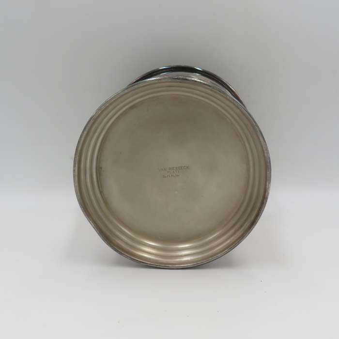 Vintage Van Riebeeck Plate ice Bucket