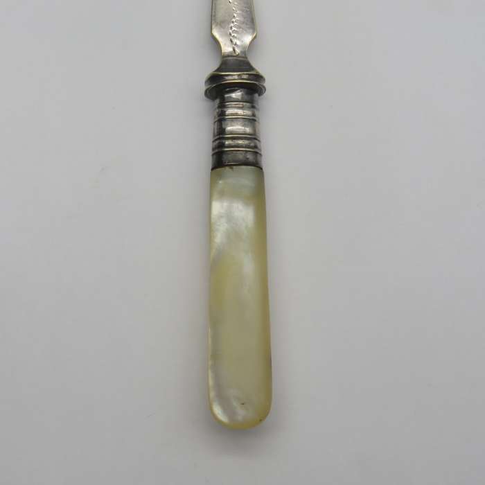 Vintage Silver-plated Cold meats serving fork - In original box