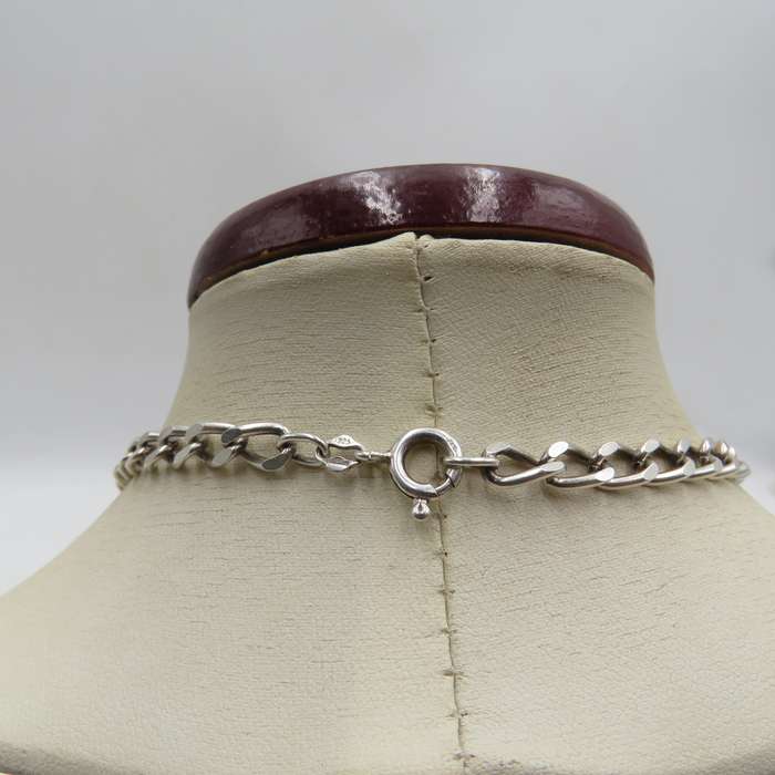 Vintage Italian sterling silver necklace - weighs 22,4g