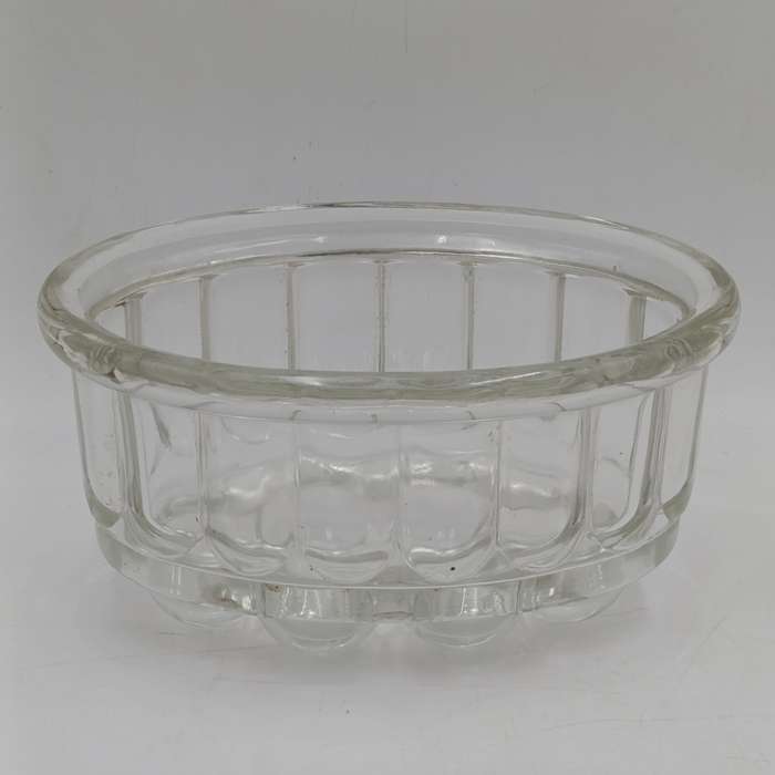 Antique glass jelly mould