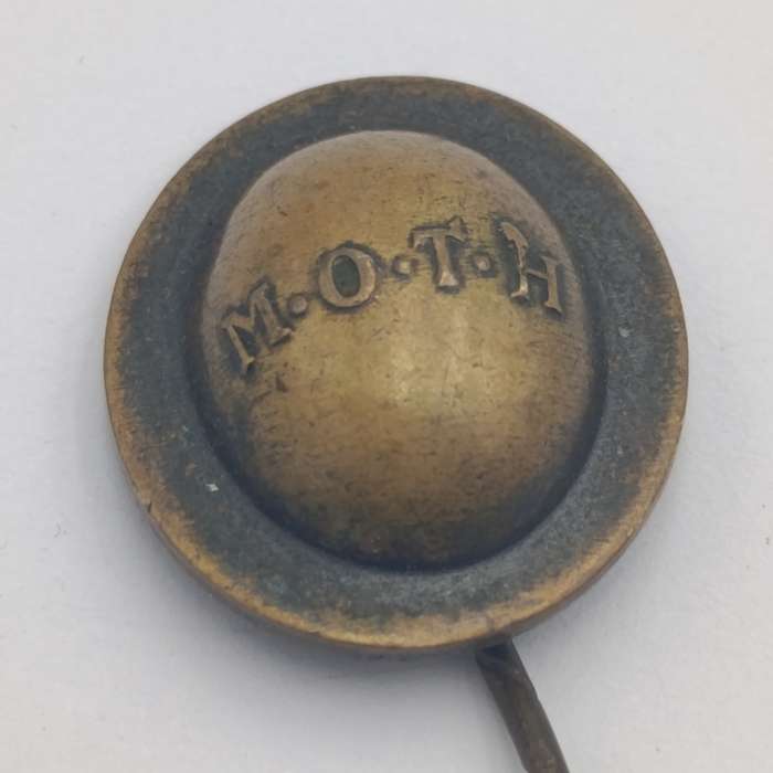 M.O.T.H - Memorable Order of Tin Hats stick pin badge
