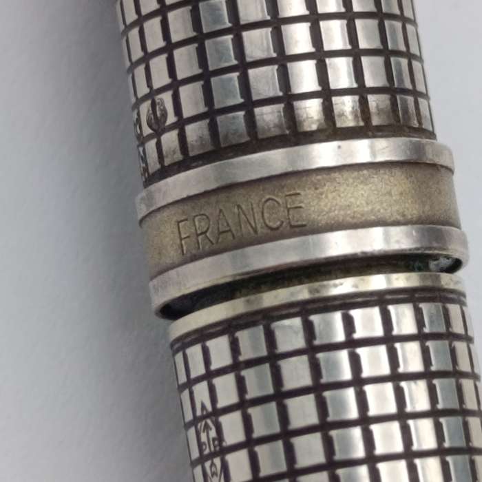 Parker Premium Collection Sterling pen and pencil set with fountain pen and 18kt nib