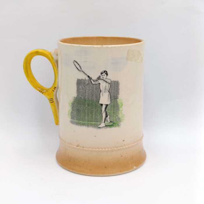 Royal Bradwell Arthur wood sport- tennis series beer mug