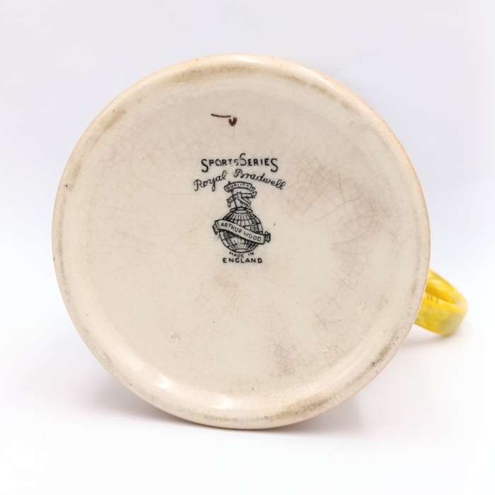 Royal Bradwell Arthur wood sport- tennis series beer mug