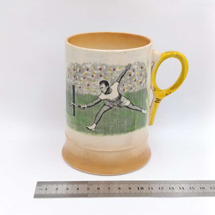 Royal Bradwell Arthur wood sport- tennis series beer mug