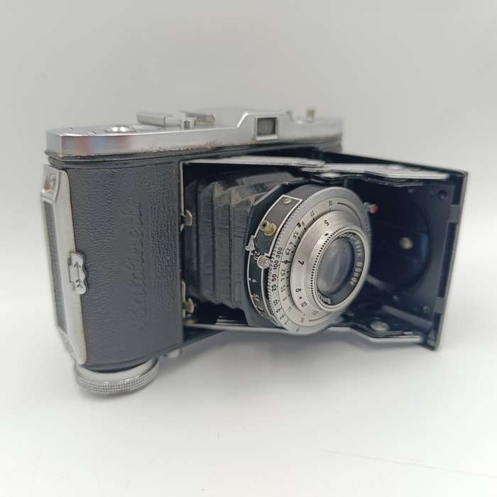Vintage 1950`s Balda Baldinette 35mm camera with Baltar 1:2.9 / 50mm lens - top turning knob
