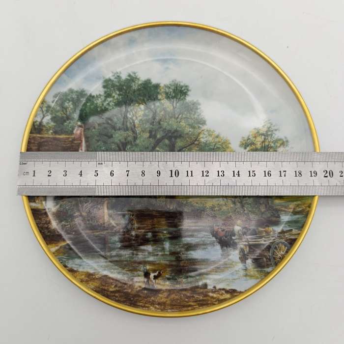 John Constable 1776-1837 Hay Wain Porcelain Plate - Heritage Collection