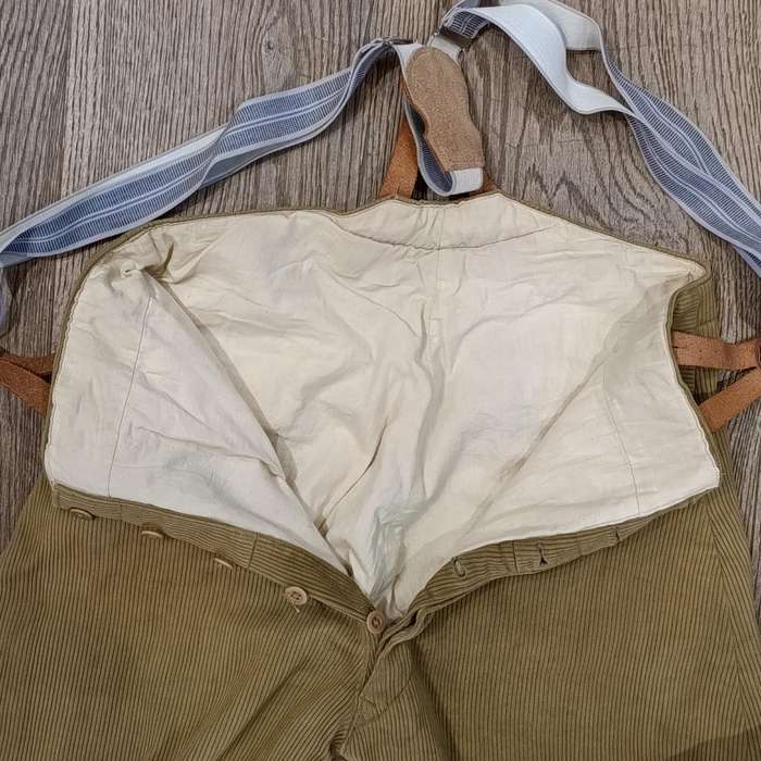 SA Union Defence Force horse riding pants/breeches with suspenders