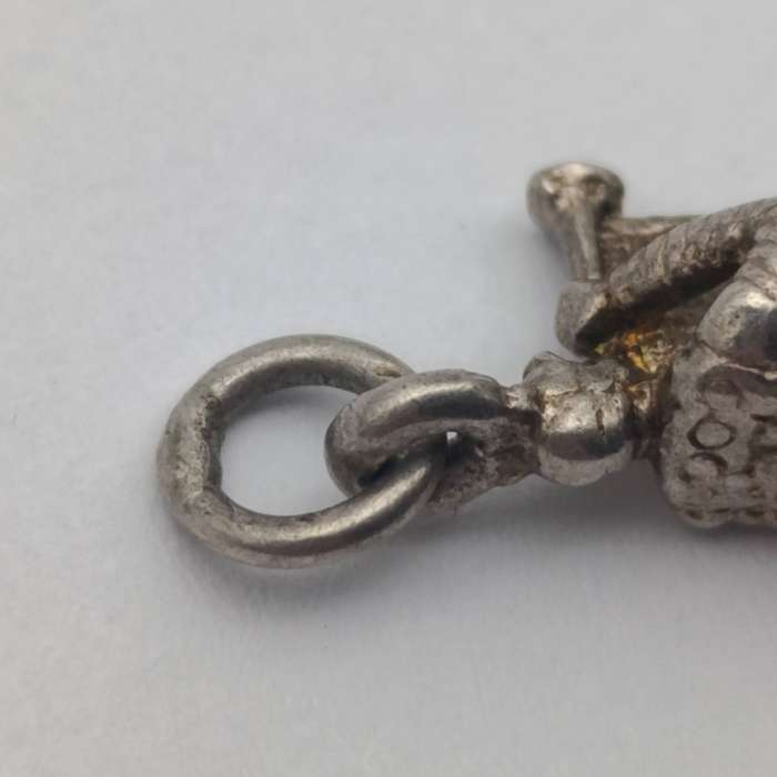 Sterling silver trumpeter charm - weighs 1.7g