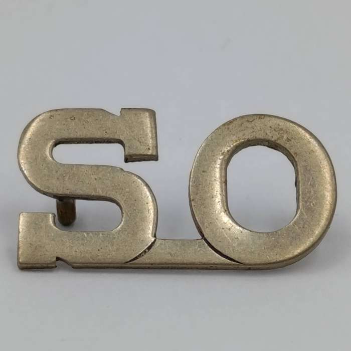 Pair of South African Cadet student officer shoulder titles