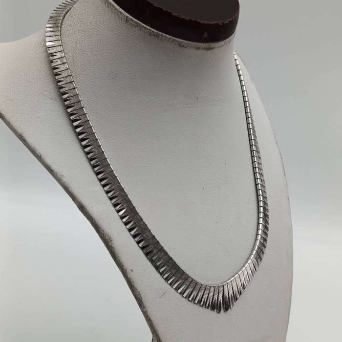 Vintage sterling silver necklace 36g