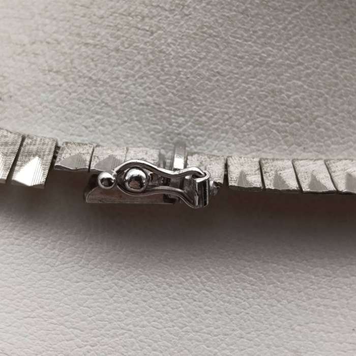 Vintage sterling silver necklace 36g