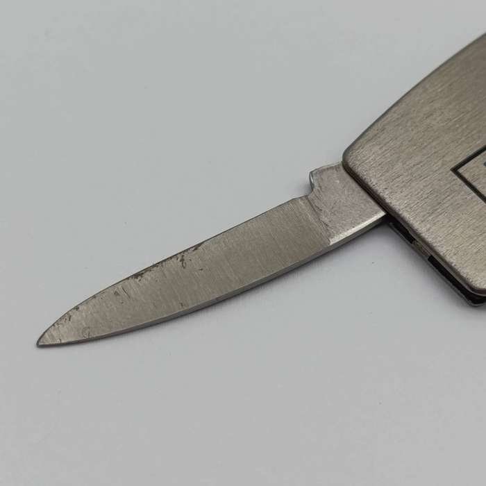 Jeffrey Dresser Zippo advertising pocket knife in box