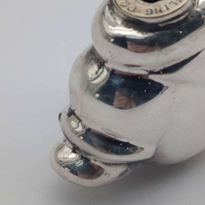 Mexican Sterling silver Pancho perfume bottle