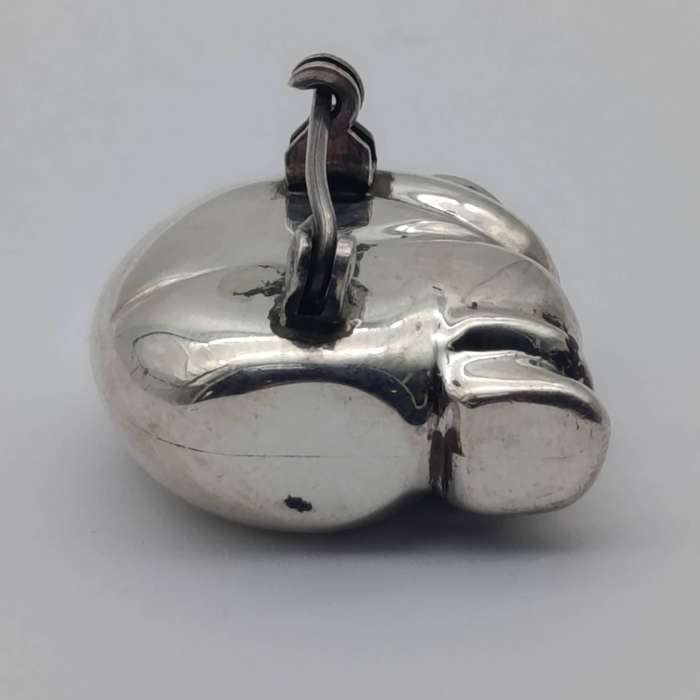 Mexican Sterling silver Pancho perfume bottle
