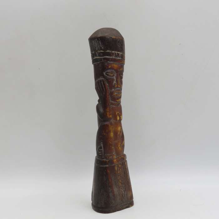 Vintage African Hippo bone carving