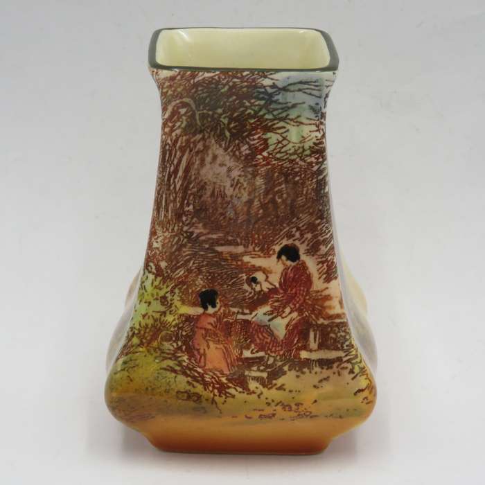Vintage Royal Doulton Rustic England flower vase