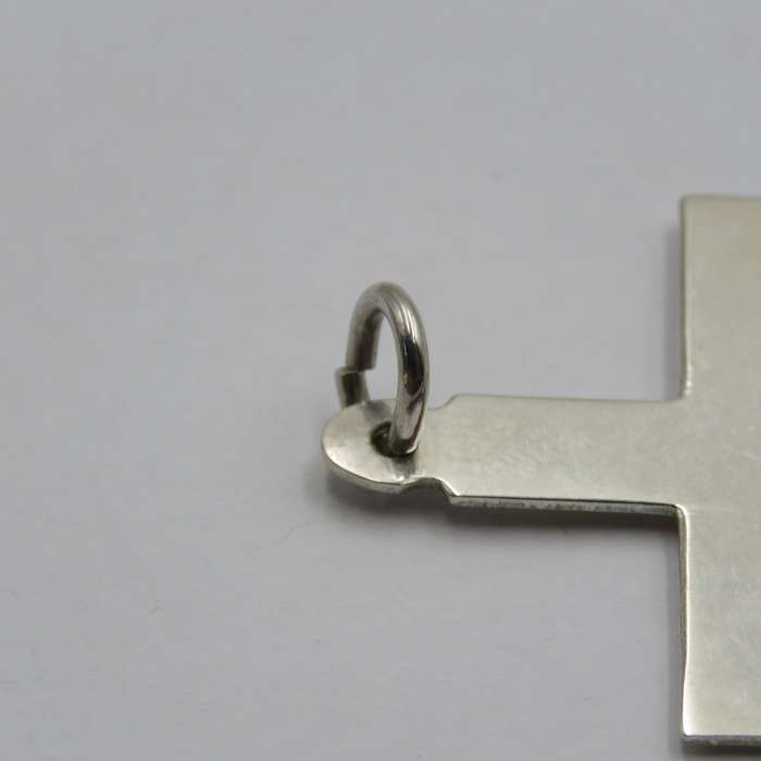 Vintage silver large cross pendant - weighs 3,0g