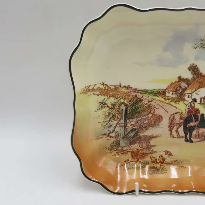 Vintage Royal Doulton Rustic England serving platter