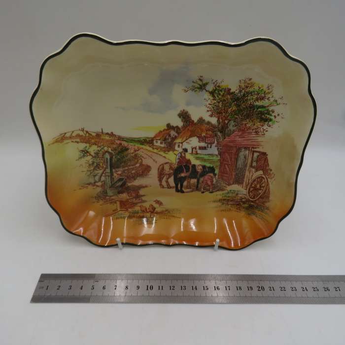 Vintage Royal Doulton Rustic England serving platter
