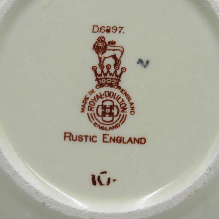 Vintage Royal Doulton Rustic England bowl