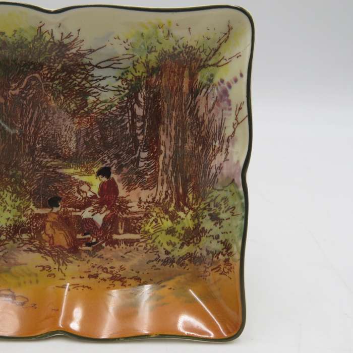 Vintage Royal Doulton Rustic England trinket bowl