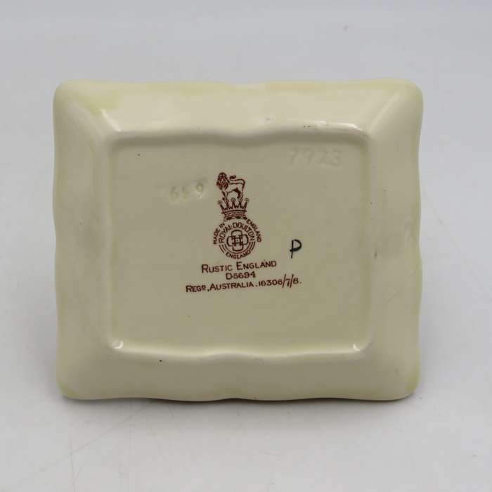 Vintage Royal Doulton Rustic England trinket bowl