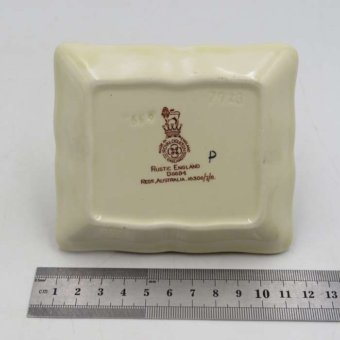 Vintage Royal Doulton Rustic England trinket bowl