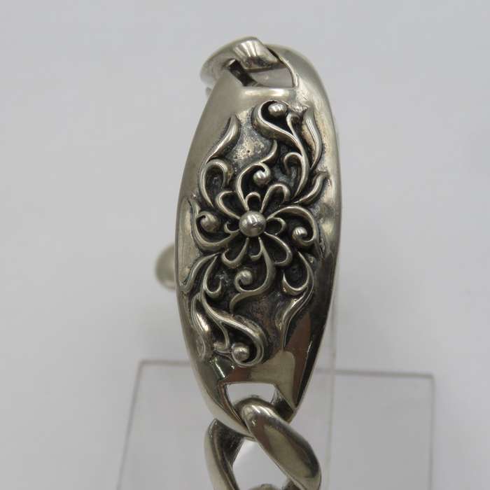 Very high quality sterling silver bracelet - weighs 95,5 grams