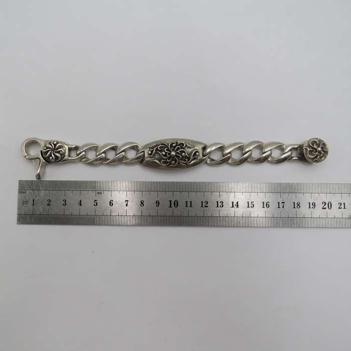 Very high quality sterling silver bracelet - weighs 95,5 grams