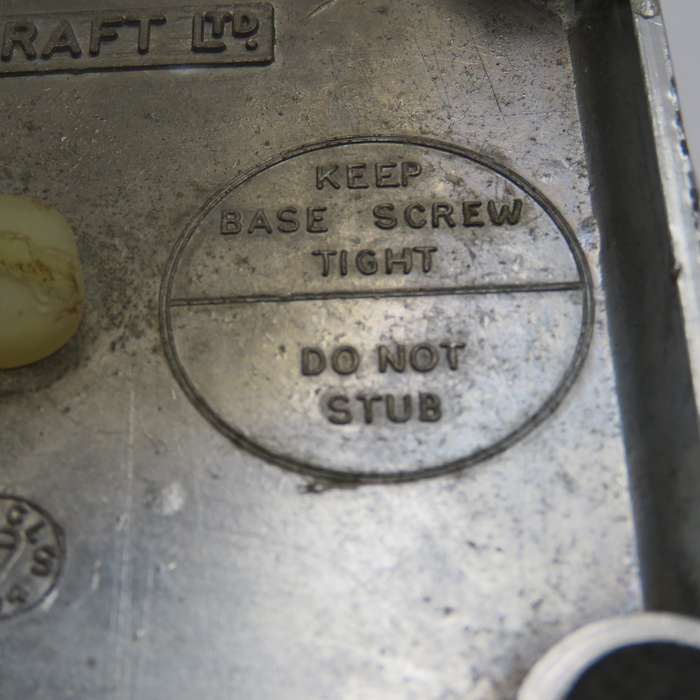 Vintage Bibbly Line maritime shipping safety ashtray