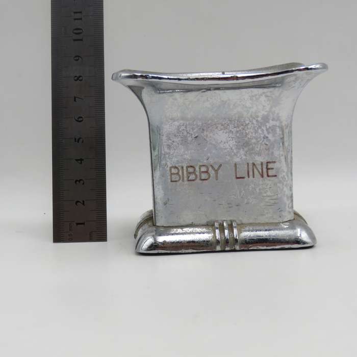 Vintage Bibbly Line maritime shipping safety ashtray