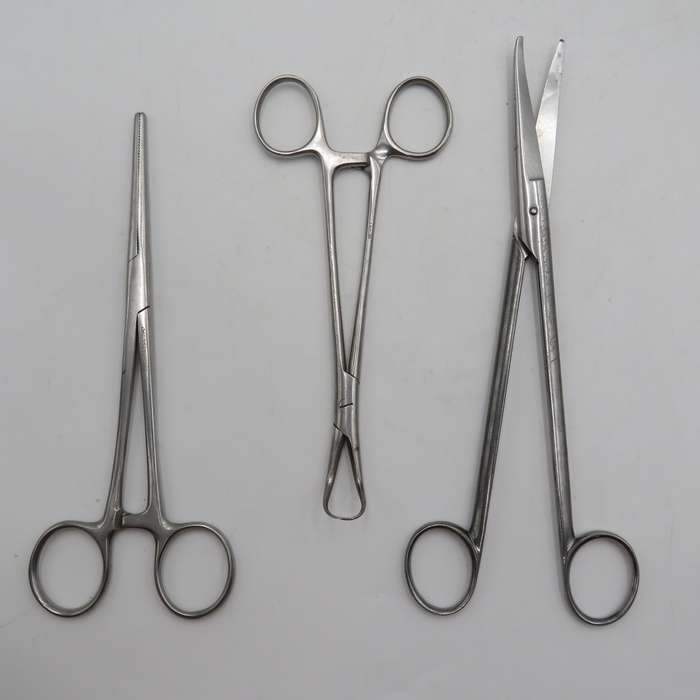 Lot of 10 Dentist and Doctors Tools - Stainless steel