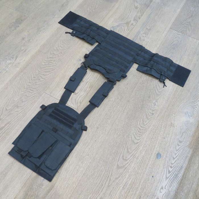 Tactical Bullet-proof battle jacket vest - Armour shield not included