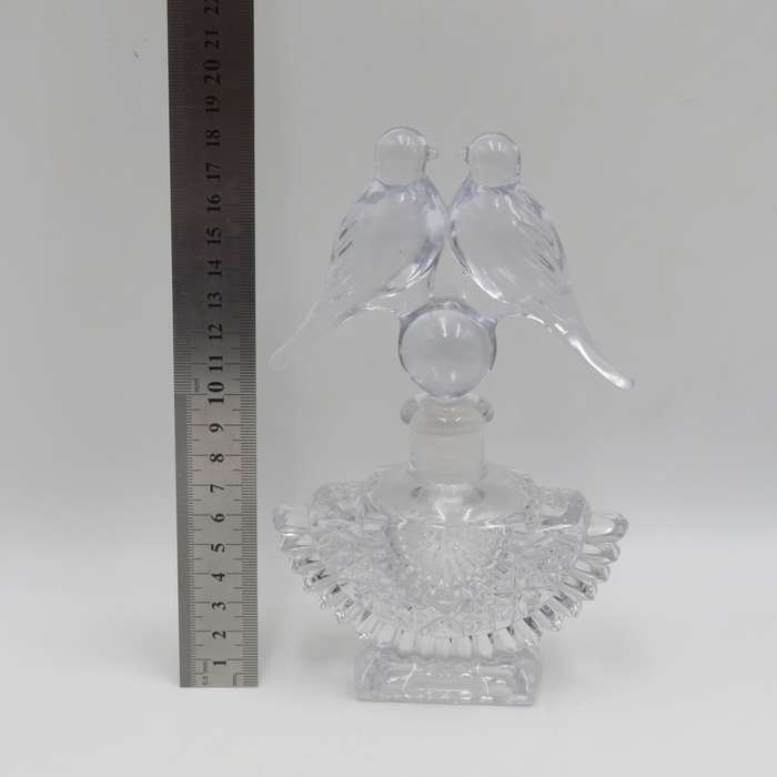 Vintage glass dressing table decanter