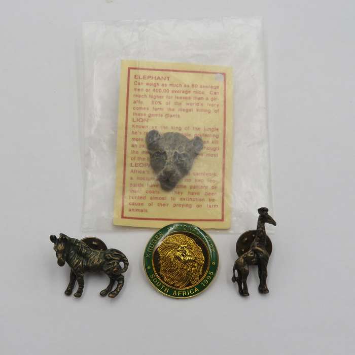 Lot of Kruger Park vintage memorabilia
