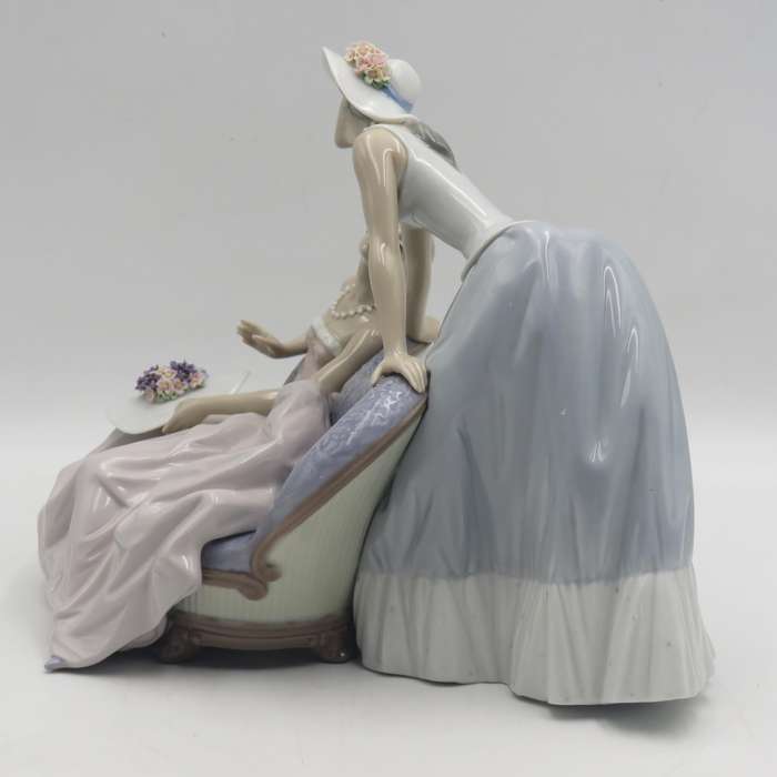 Vintage Lladra Debutantes porcelain figurine