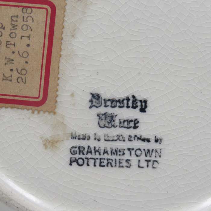 1858-1958 German Settlers Centenary porcelain plate