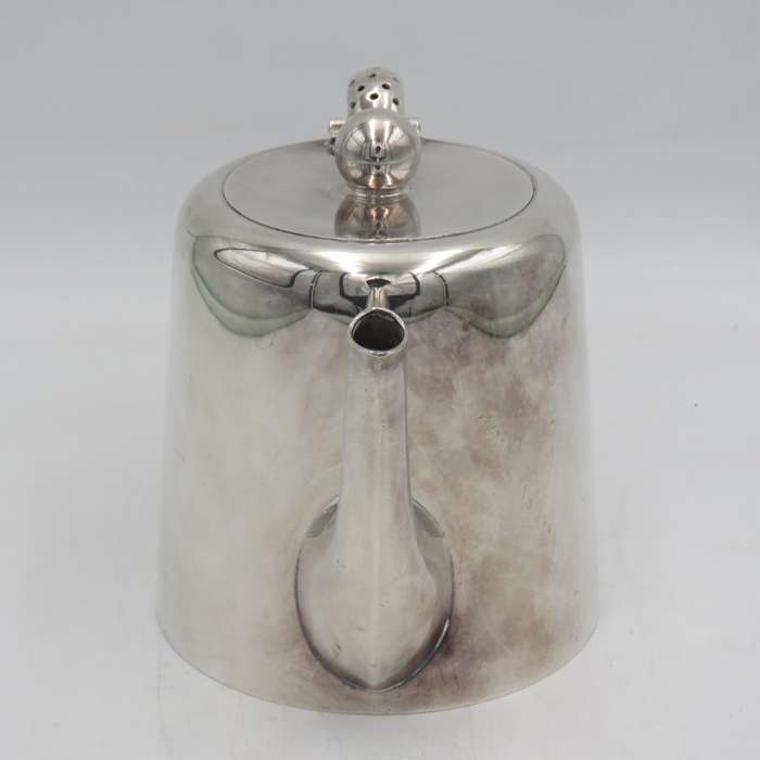 Antique Walker and Hall silverplated teapot