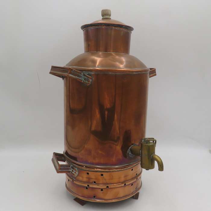 Vintage Copper konfoor and Tessie