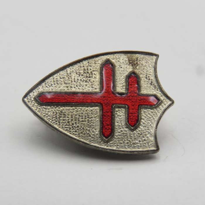 Free French forces cross lapel pin