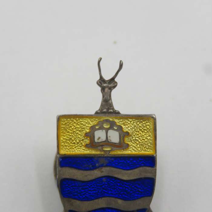 Vintage Wits University silver hallmarked button hole pin