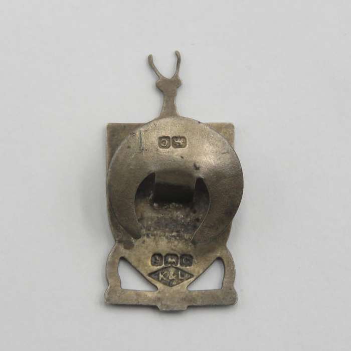 Vintage Wits University silver hallmarked button hole pin