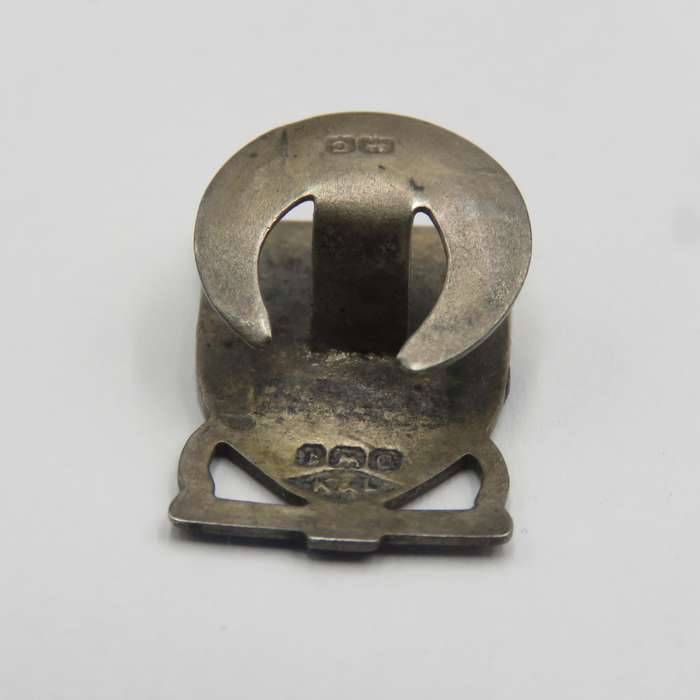 Vintage Wits University silver hallmarked button hole pin
