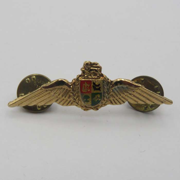 SA Air Force Pilot mess dress wing