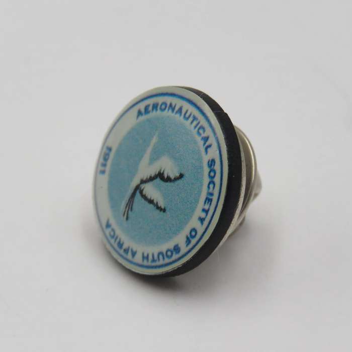 Pair of Aeronautical society of South Africa lapel pins