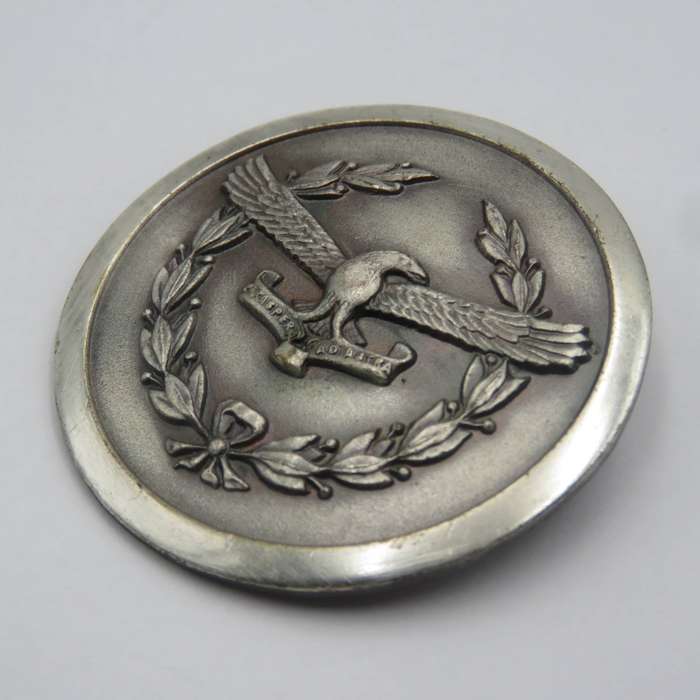 SA Air Force Ladies organisation silver colour badge